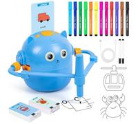 Robot De Pintura, Aprende Palabras Con Lápices De Colores: Robot De Aprendizaje Inteligente Para Aprender A Pintar, A Partir De 5 Años, Desarrollo Artístico Interactivo Para Niños, Niñas, Preescolares