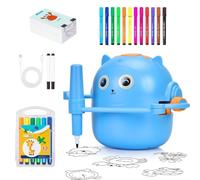 Robot de pintura inteligente con 100 tarjetas de juguete educativo para la creatividad