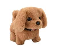 Robot Dog Plush - Juguete interactivo para cachorros con ruido y movimiento | Cute Realistic Cuddly Dog For Children, Battery Garanced Learning Toys como reemplazo de mascotas o GES