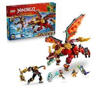 LEGO Ninjago Meca Dragón Transformable de Wyldfyre de Juguete - Figuras de Acción 2en1 con Meca Emperatriz Beatrix y 6 Minifiguras - Regalo de Cumpleaños para Niños de 9+ Años y Fans - 71868