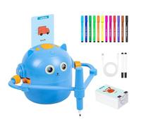 Robot Drawing Machine - Smart 100-Card Interactive Educational Painting Robot, 12 Color Pens Included, Drawing Toy | Creative Birthday Gift For Kids Adults Preschoolers Boys Girls Children Fa