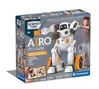 Clementoni AIRO, Robot de Montaje a Partir de 9 años, con Inteligencia Artificial, Ciencia y Juego Robotics - Juguete Infantil - tecnología IA