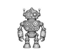 ROBOT FANTASTICI E DOVE TROVARLI: Robot impossibili da colorare