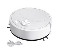 Robot Hoovver Delgado, Robot Aspirador Recargable, Robot Barredora Automática de 400 Mah con Navegación, Barredora Eléctrica Multifunción para Salón Cocina