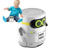 Robot inteligente con control de voz, juguetes robot para niños - Mascotas robot interactivas que hablan juguetes inteligentes - Juguete educativo con sensor táctil Control de voz Robot lindo pa