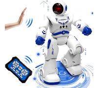 Robot Juguete Robote para niños 4 5 6 7 8 9 años Juguetes Robótica Educativa Robot infantil Inteligente e Interactivo Programación Gestos Control Multifuncionales Luz y Sonido Juguete Ideal para Niños