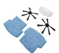 Robot - Kit de cepillo lateral y filtro para aspiradora Mondial RB-01/RB-07/RB-08/RB-09/RB-11, para multilaser HO041, para wap W100, Obabox, para taurus Striker Mini, para sencor SVC 7020 (2 cepillos
