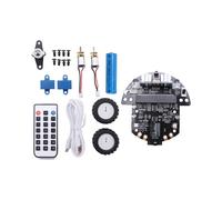 Robot Kit RobóTico Programable Basado en BBC Microbit V2 y V1 para EducacióN de CodificacióN STEM con BateríA Recargable (A)