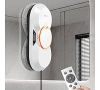 Robot limpiacristales con Doble pulverizador de Agua, Aspirador automático Inteligente de 5600 Pa, Limpiador de Cristales IC para Interiores y Exteriores de Edificios Altos, Color