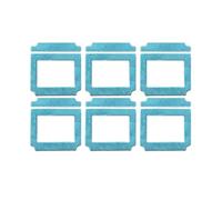 Robot Limpiacristales Con Mopa Y Paños Cuadrados, Compatible Con Purerobo, W-V1S, Accesorios Fáciles De Reemplazar.(Blue 6pcs)