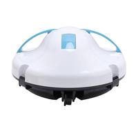 Robot limpiador automático de piscinas, inalámbrico, con tecnología de navegación inteligente, 120 minutos de tiempo de funcionamiento, 100 ㎡ área de limpieza, limpiador subacuático robot (enchufe de