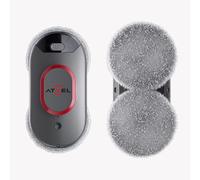 Robot limpiador de ventanas Atvel Zorro Z6 Spray Plus - Sistema automático de pulverización doble, navegación AI, 3 modos de limpieza automática, control de aplicación, ideal para ventanas altas