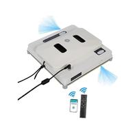 Robot Limpiador De Ventanas Ultrafino Con Pulverizador, Vidrio Inteligente, Dos Tanques Agua, Aplicación Remota, Control, Detección Bordes Limpieza Fácil Eficaz(3988 APP Water Spray)