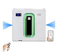 Robot limpiador eléctrico de ventanas con 2500 Pa fuerte succión y control remoto para limpieza de cristales en interiores y exteriores
