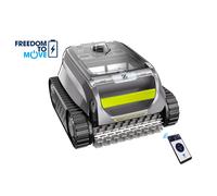 Robot limpiafondos zodiac freedom of 4220 iq para fondo, línea de flotación y pared con autonomía de 300 min