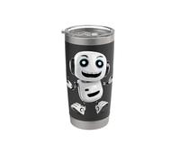 Robot lindo, robótica para niños Vaso térmico de acero inoxidable de doble pared