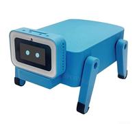 Robot mecánico para perros con sistema de conversación AI, pantalla de 0.96 pulgadas, activación de vibración para ESP32-Hi para proyecto interactivo de bricolaje