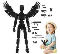 Robot móvil multiarticulado,Figuras de acción móviles comunes,Juguete robot de escritorio impreso en 3D | Juguete móvil de múltiples articulaciones, juguete de escritorio en S mecánico