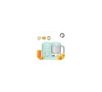 Robot Multifunción 5 en 1 para Comida de Bebé, Fácil de Limpiar, Gran Capacidad 600ml, Pantalla LED, Compacto y Diseño Intuitivo, Robot de Cocina para Alimentación Complementaria del Bebé (Verde)