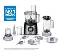 Robot multifunción BOSCH MCM3501M MultiTalent - Negro/Acero inoxidable - 800W...