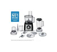 Robot multifunción BOSCH MULTI TALENT MCM3501M - Negro y acero inoxidable