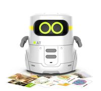 Robot parlante inteligente para niños, Robot inteligente con control por voz - Mascotas robot interactivas que hablan juguetes robot inteligentes, para niños con control de voz y sensor táctil, l