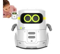 Robot parlante inteligente,Robot parlante inteligente para niños, Juguetes robot interactivos inteligentes que hablan mascotas robot, educativo para niños con control de voz y sensor táctil para