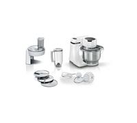 Robot pastelería compacto y multifunción Kitchen Machine Bosch Serie 2 - 700 W - 3,8 L - Blanco