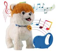 Robot Perro Juguete Control Remoto Fora Niños - Juguete Interactivo de Peluche Electrónico con Correa Fora Mascotas, Fora Niños y Niñas de 3 Años en Adelante, Ideas de Regalo Fora Chicos