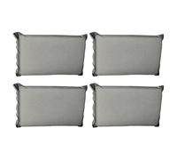 Robot Pool Cleanerfilter, 4 x Filtros Pad Poolrobot, 25 x 16 x 4 cm, piezas de repuesto para robot limpiador de piscinas para el mantenimiento del hogar para la eliminación de suciedad y polvo en