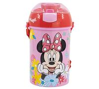 Botella infantil con correa de 450 ml de Minnie Mouse
