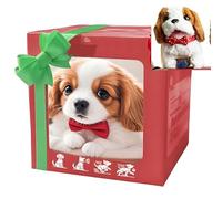 Robot Puppy Mis Cachorros robóticos realistas Que actúa como un Cachorro Real para Adultos Caminando Ladrando Meneando la Cola E