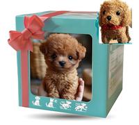 Robot Puppy Mis Cachorros robóticos realistas Que actúa como un Cachorro Real para Adultos Caminando Ladrando Meneando la Cola A