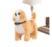 Robot Puppy, Tail Wagging Stuffed Robots Dogs Walking Toys, 22x20x10cm Stuffed Animals Educational Toys For Youth Boys Adults Kids Home Bedroom Classroom Travel Yard Garden Indoor Holiday Birthday