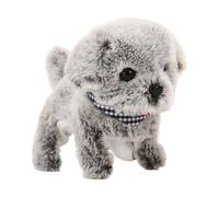 Robot Realistic Genérico Puppy - Interactive Plush Dog, Walking Motion Barking Sound, Simulation Electronic Stuffed Toy, Lightweight Safe Construction | Indoor Playtime Companion Gift Option for Boy