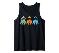Robot Robótica 01 10 11 Código Binario Codificación Humor Camiseta sin Mangas