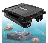 Robot Skimmer de piscina: limpiador automático inalámbrico alimentado por energía solar con modos de carga duales y prevención de obstáculos para limpieza 24/7 de piscinas