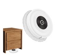Robot Vacuum and Mop, Automatic Cleaning Device, 2-in-1 Sweeping System, 9.05 x 2.55 inches, Smart Floor Care Technology, for Carpet Pet Hair Small Space Apartment Living Room Kitchen Home Use