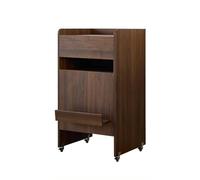 Robot Vacuum Cabinet With Wheels And Doors Sweeping Robot Storage Cabinet With Drawer, Easy Water Changes For Living Room/Bedroom/Kitchen