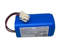 Robot Vacuum Cleaner Battery,Compatible For ，Compatible For BYD，,2800mAh Rechargeable Li-ion,Compatible For ，Compatible For Ilife，,A4 A4s V7 A6 V7s Plus(1pcs)