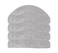 Robot Vacuum Mop Cloth para Laresar, para L10, para Vyzzle D10, para ILIFE V20, para Roidmi, para Eve, para aspiradora ROOK S, paño de microfibra para fregar (paquete de 4)