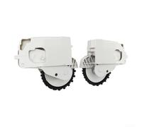 Robot Vacuum Wheel Set for Xiaomi for mijia STYTJ01ZHM for dreame F9 - Ruedas de goma de alto agarre Componentes de repuesto Herramientas de cuidado del piso 2 unidades (2pcs)