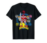 Robot vintage Power Rangers Megazord Retro Megazord Defender Camiseta