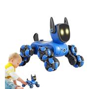 Robotic Dog - Electric Eight Wheel Educational Toy, Creative Learning Robot | Multifunctional Interactive Remote Control Game Companion, Walking Dancing Smart Pet for Birthday Giffts, Kids Boy Girl