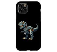 Robótica T Rex Cartoon Dinosaur Tech Style Carcasa para iPhone 11 Pro