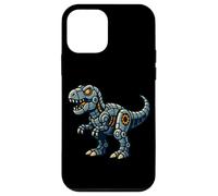 Robótica T Rex Cartoon Dinosaur Tech Style Carcasa para iPhone 12 Mini