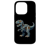 Robótica T Rex Cartoon Dinosaur Tech Style Carcasa para iPhone 14 Pro