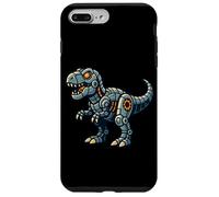 Robótica T Rex Cartoon Dinosaur Tech Style Carcasa para iPhone 7 Plus/8 Plus
