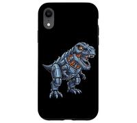 Robótico T Rex Cyber Dinosaur Mecha King Design Carcasa para iPhone XR