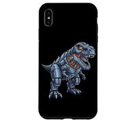 Robótico T Rex Cyber Dinosaur Mecha King Design Carcasa para iPhone XS MAX